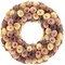 Northlight Artificial Floral Wooden Spring Wreath - 12&#x22; - Pink and Yellow